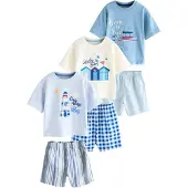 Next Pyjamas kräm / pastellblå / ljusblå