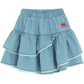 Cool Club Kjol blå denim