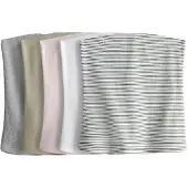The Set Topp grå / mint / rosé / vit