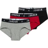 Jordan Kalsong gråmelerad / röd / svart / vit