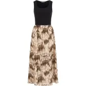 Cloud5ive Klänning beige / brun / svart