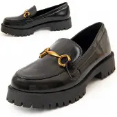 Montevita Platform Moccasin Macca3 I Svart