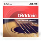 D'Addario EJ39 Phosphor Bronze 12 String Medium 12-52