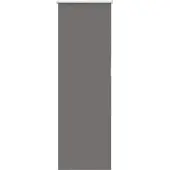 vidaXL Rullgardin mörkläggning grå 55x150 cm tyg bredd 50,7 cm