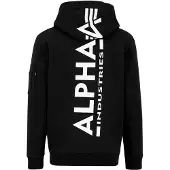 Alpha industries Back Print Huvtröja