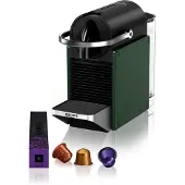 Krups Pixie XN306310, Kuddmatad kaffebryggare, 0,7 l, Kaffekapslar, 1260 W, Svart, Grön