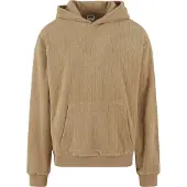 Urban Classics Jacquard Velvet Oversized Huvtröja
