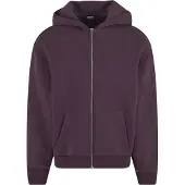 Urban Classics Fluffy Sweatshirt Med Dragkedja