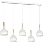 Luminex Hänglampa Noak , dimbar, Vitt / opal, Vardagsrum / matsal, Metall, Pendellampa