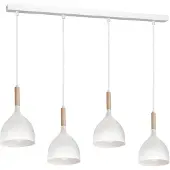 Luminex Hänglampa Noak , dimbar, Vitt / opal, Vardagsrum / matsal, Metall, Pendellampa