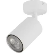 Sigma Takspotlight Zoom, 1 lampa, vit Zoom , dimbar, Vitt / opal, Vardagsrum / matsal, Metall, Spotlight