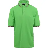 Tommy Hilfiger 1985 Tripped Pikétröja Mossgrön Grön Storlek