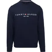 Tommy Hilfiger Tröja Logotyp Mörkblå Blå torlek