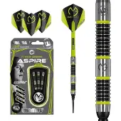 Winmau MvG Aspire 80% Tungsten 20g Soft Tip Dartpilar