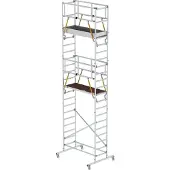 Munk 166530 Aluminium Byggnadsställning med hjul