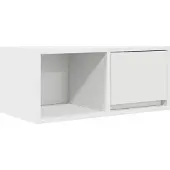 vidaXL TV-bänk vit 60x31x25,5 cm konstruerat trä