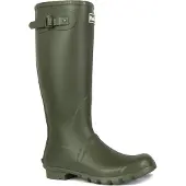 Barbour Gummistövel 'Bede' mörkgrön / vit
