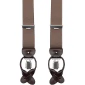 Profuomo Hängslen Camel Brun