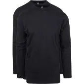 Alan red T-shirt Virginia Långärad 2-pack Svart Storlek