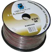 Cabletech högtalarkabel 1,0 mm 100 m