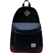Herschel Ryggsäck 'Heritage' marinblå / brun / vit