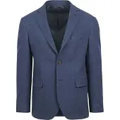 Suitable Tweed Kavaj Mellanblå Blå Storlek