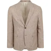Suitable Linnekavaj Pepita Beige Storlek