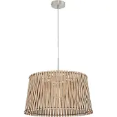Eglo SENDERO pendellampa i lönnfärgat trä