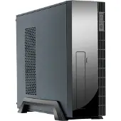 Chieftec UE-02B Mini-Tower Datorchassi Svart