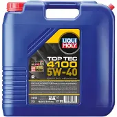 Liqui moly Top Tec 4100 Sae 5w-40 Motorolja 20l