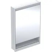Geberit Spegelskåp ONE inbyggd hylla 90x60x15 vit hög