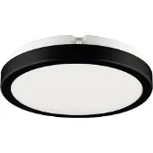 Milagro Lighting Taklampa Vera , Svart, Badrum, Syntetmaterial, Modern, Taklampa