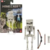Mattel Minecraft Skeleton Figure, 6 År, Multifärg, Plast