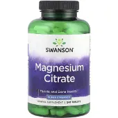 Swanson Health Magnesiumcitrat, 240 tabletter