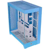 Thermaltake CTE E660 MX Hydrangea Blue Midi-Tower Datorchassi Blå Dammfilter, Sidofönster