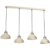 Luminex Hänglampa Sven , dimbar, Creme / bärnsten, Vardagsrum / matsal, Metall, Industriell design, Pendellampa