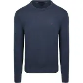 Tommy Hilfiger Flag Embroidery Crew Neck Jumper