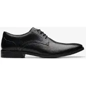 Clarks för män. 26178489 Brandon Lace läderskor svart (42.5), Hud, Karta, Nyckelband, Casual, Parti, Klassisk