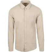 Barbour Skjorta Neson Taiored Stone Beige Storek