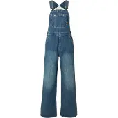 G-Star Straight Leg Dungaree - Dark blue - Women