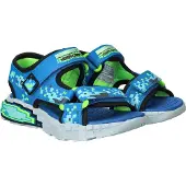 SKECHERS Platta sandaler MEGA-SPLASH 4K pojkar - Blå - 32