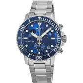 Fossil Riley Multifunktionell Klocka med Kristaller ES3202 Damklocka silver