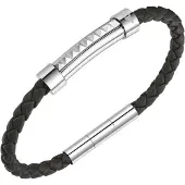 Police Geometric Metal Armband