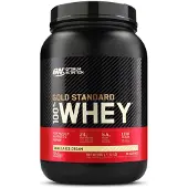 Optimum Nutrition , Gold Standard 100% Vassle, Vaniljglass, 2 lb (907 g)