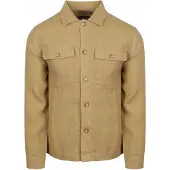 Suitable Överskjorta Linne Beige Storlek