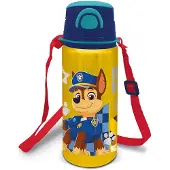 Paw Patrol Pojke Räddningsvalpar Aluminiumflaska Med Rem 730ml