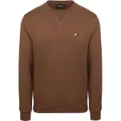 Lyle & Scott ye & Scott Sweatshirt Crewneck Brun Storek