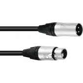 PSSO XLR-kabel 3-pol 7,5 m svart Neutrik (30227848)