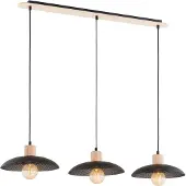 Emibig Hänglampa Kobe LIGHTING, dimbar, Svart, Vardagsrum / matsal, Metall, Pendellampa