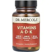 Dr. Mercola , Vitamins ADK, 30 kapslar